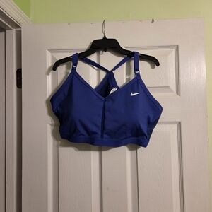Nikes Women's Blue Sports Bra 3XL